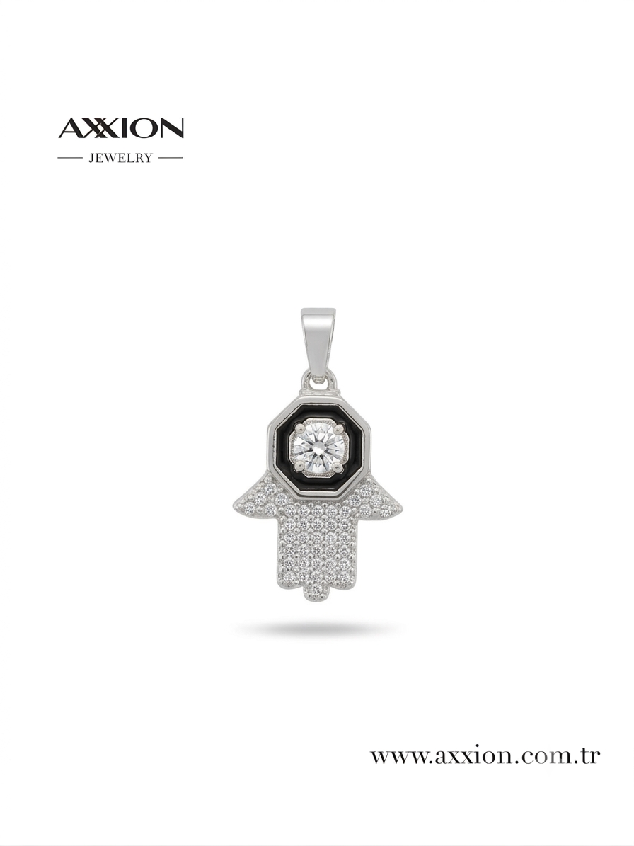 AXXION Kolye Ucu SILVER