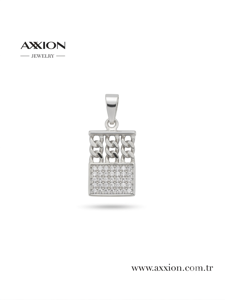 AXXION Kolye Ucu SILVER