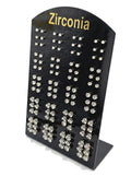 Stand Zirkon Küpe SILVER (60 Çift )