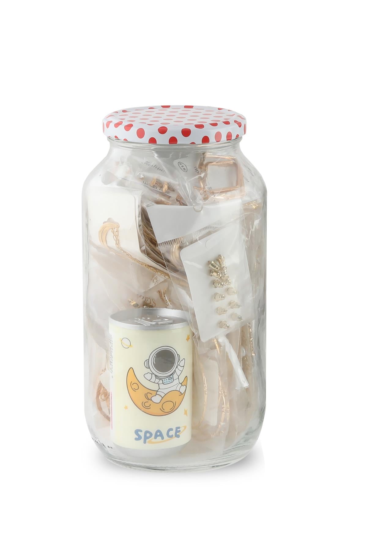 JEWELRY JAR GOLD 20 PRODUCTS
