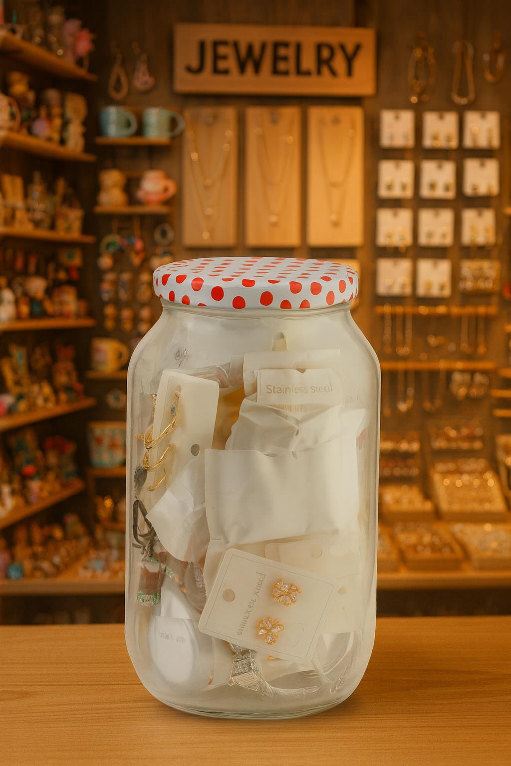 JEWELRY JAR MIX 20 PRODUCTS