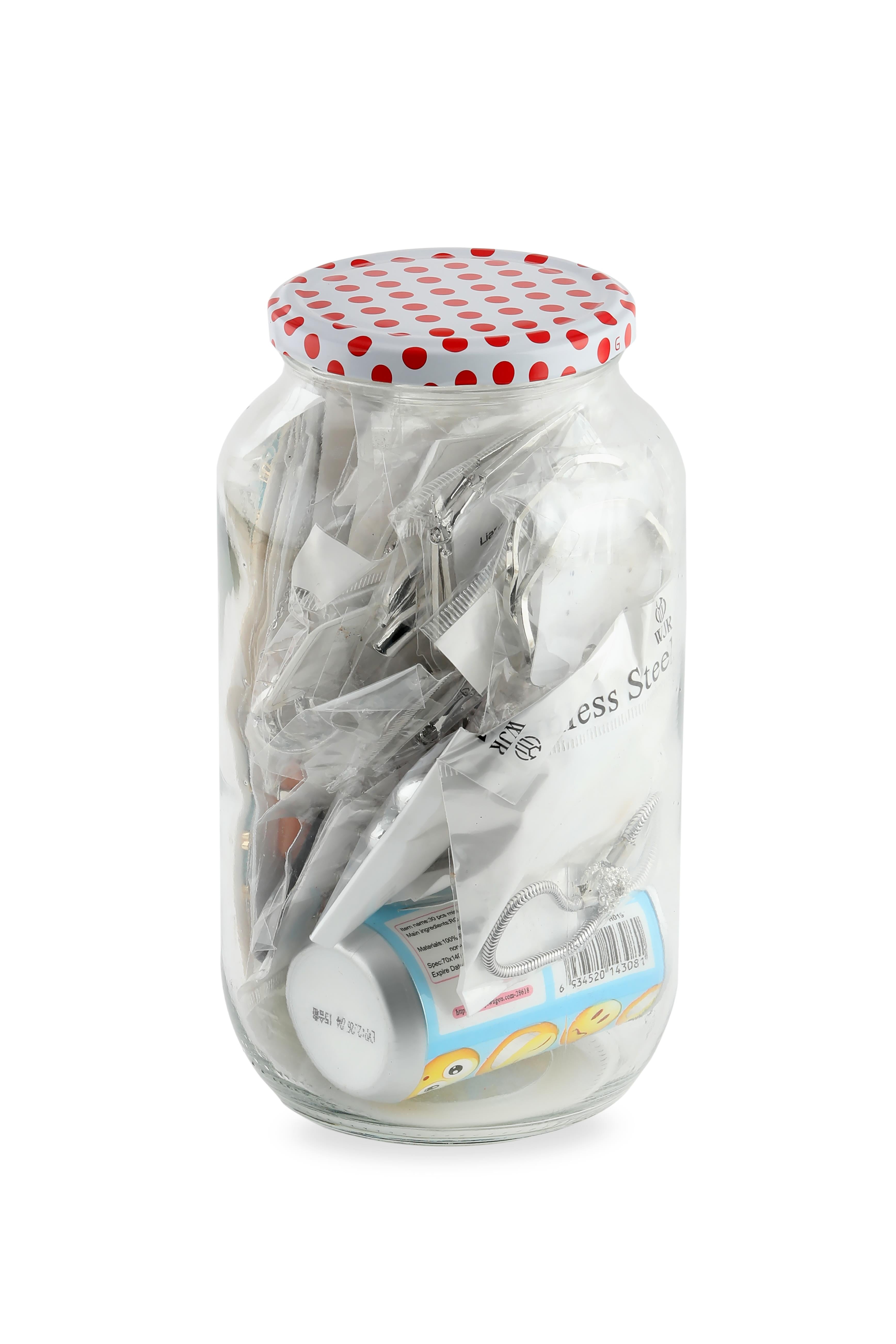 JEWELRY JAR SILVER 20 PRODUCTS