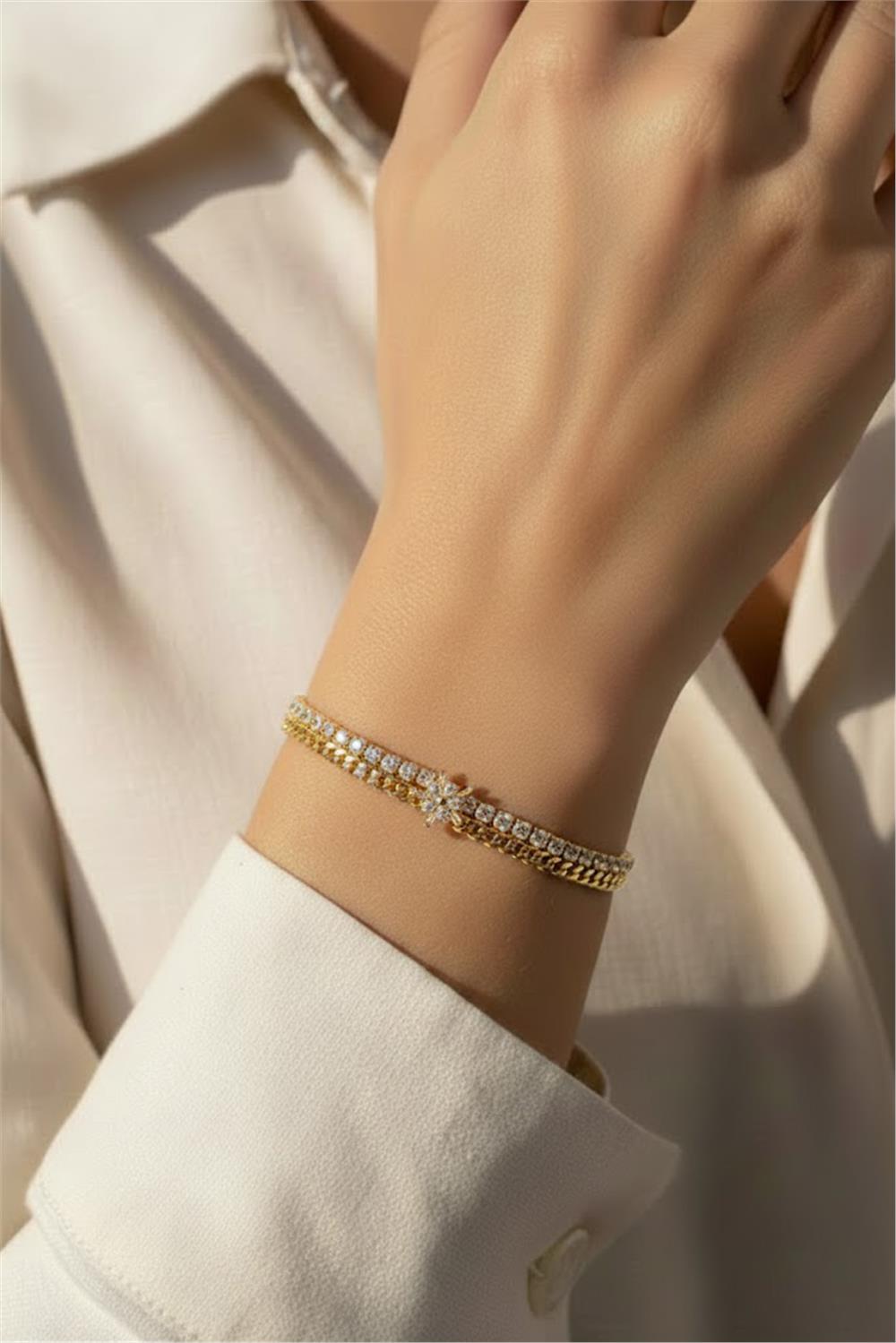 VIP 14K Bileklik GOLD