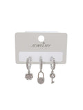 VIP 14K Küpe SILVER