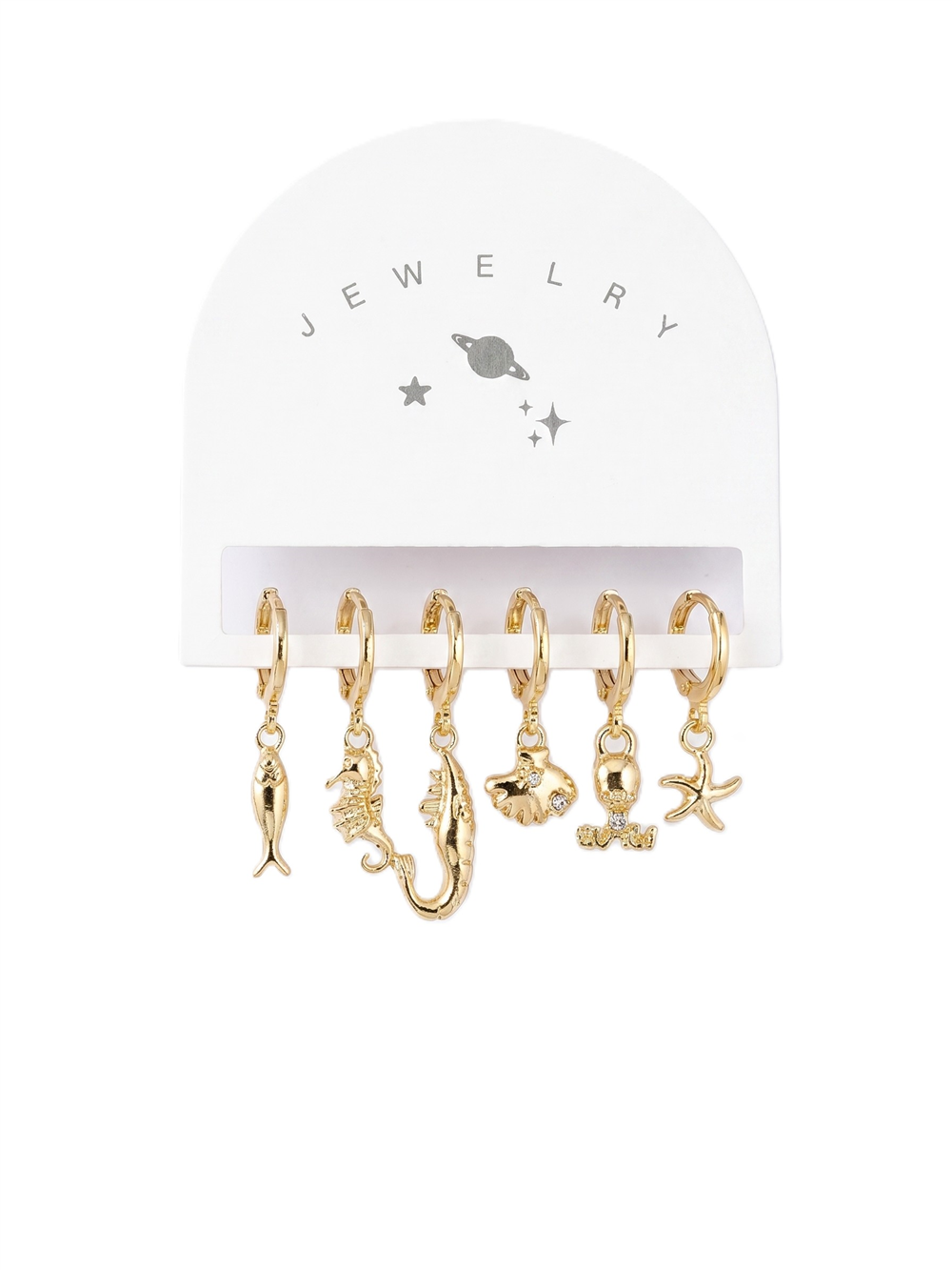 VIP Altılı Küpe GOLD