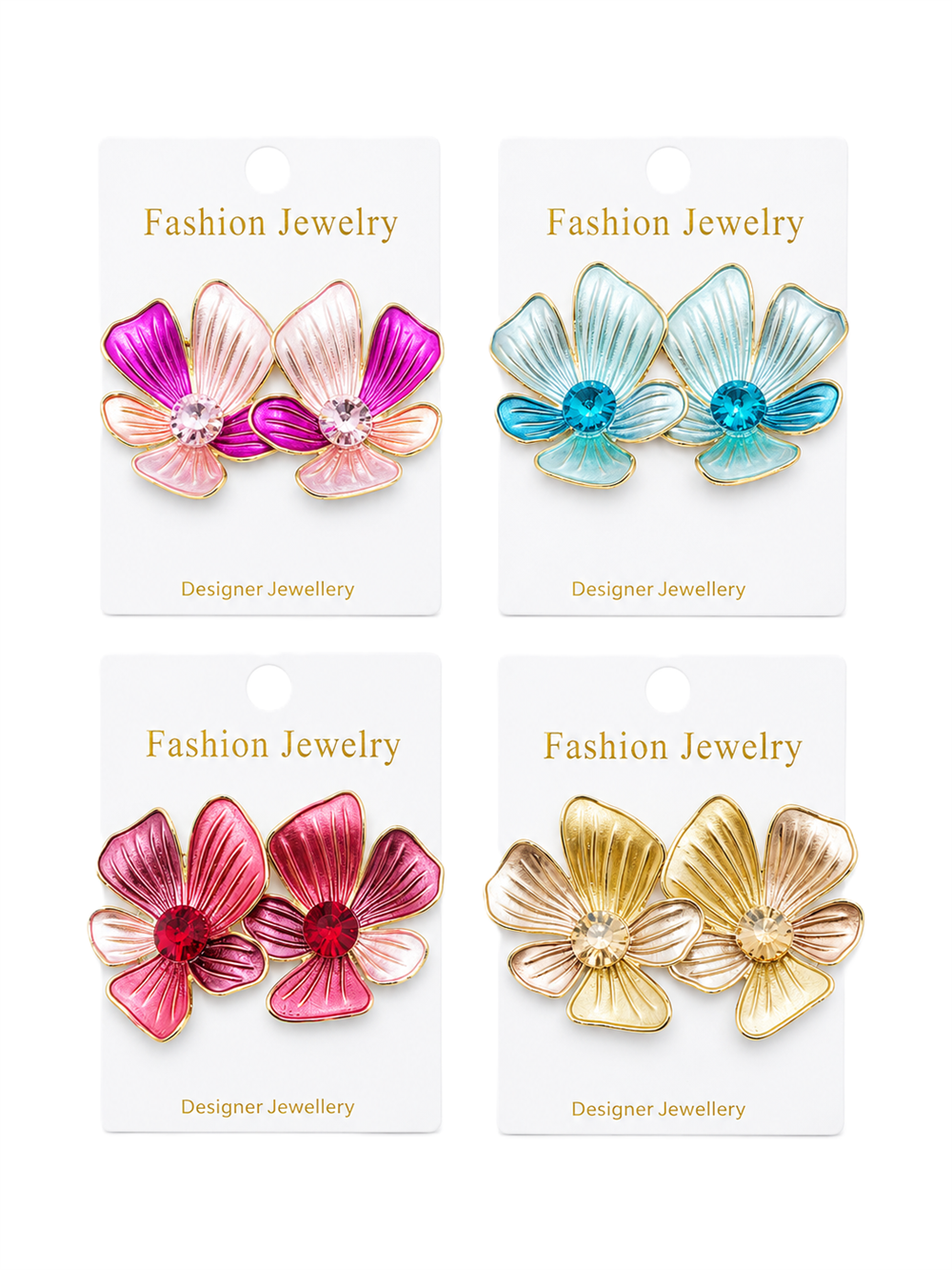 VIP Double Earring MIX 12 pcs