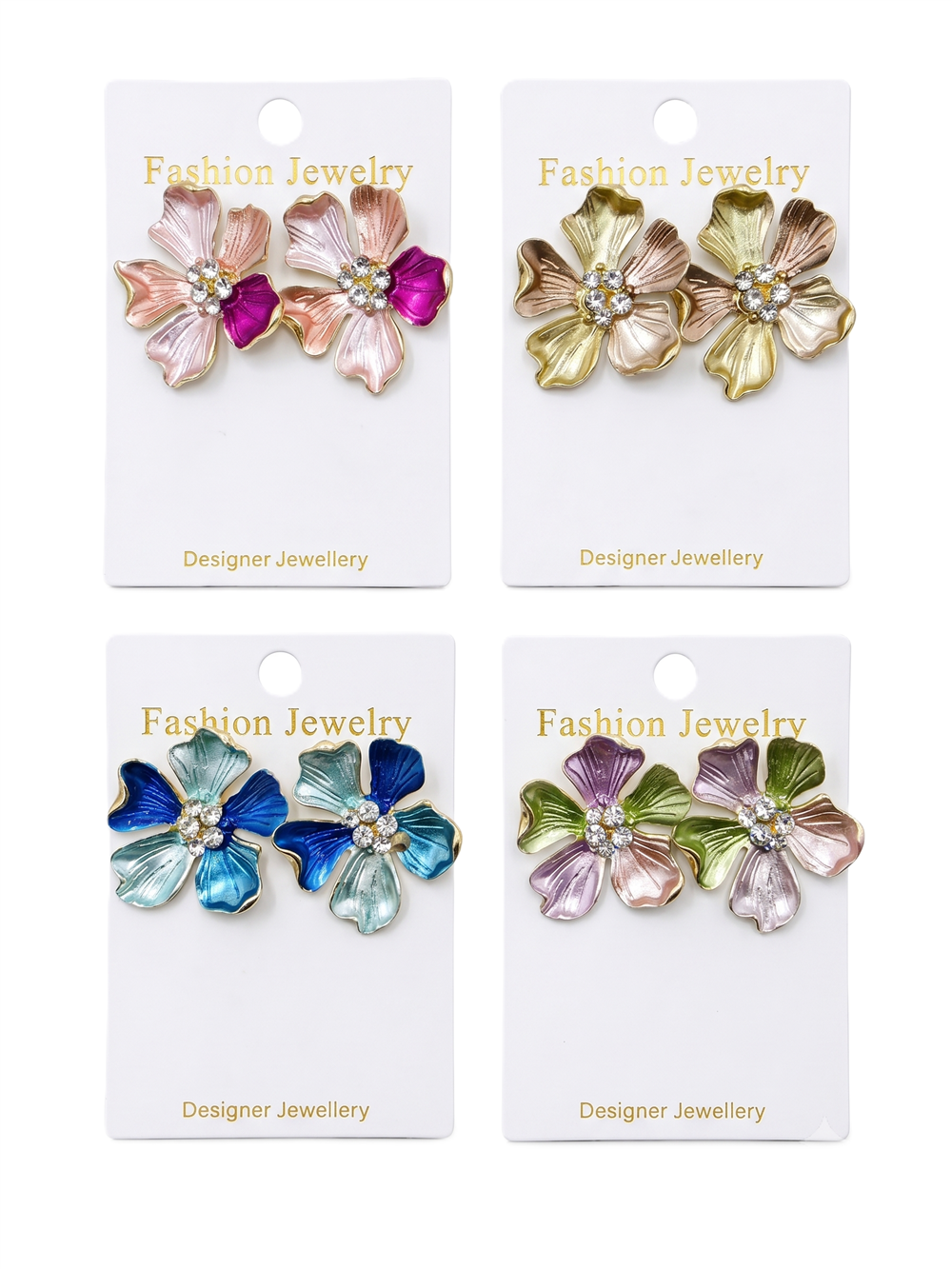 VIP Double Earring MIX 12 pcs