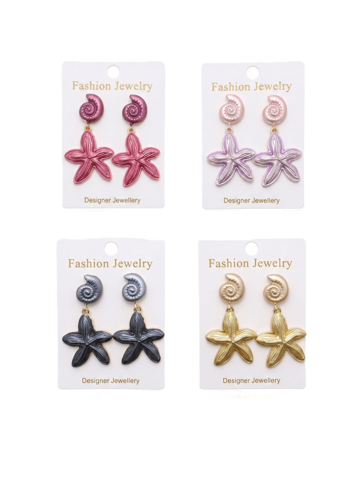 VIP İkili Küpe MIX 12 Adet
