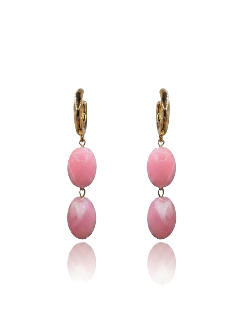 VIP İkili Küpe PEMBE