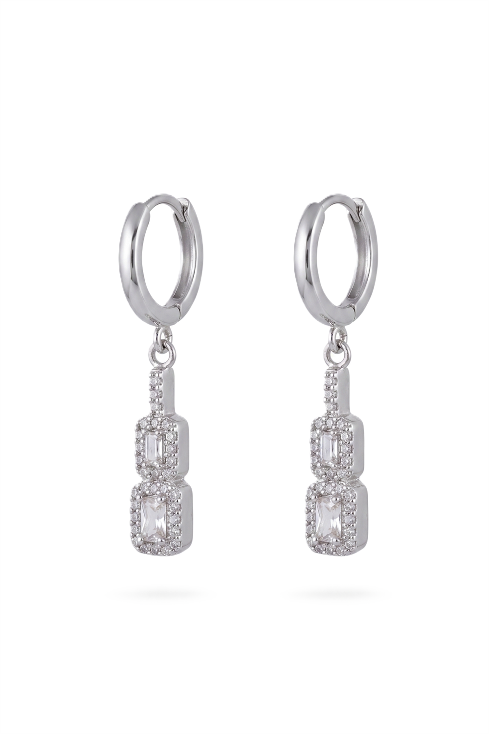 VIP İkili Küpe SILVER