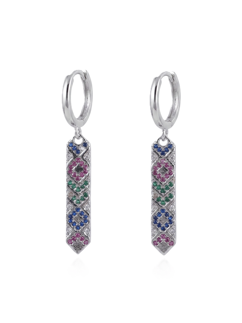 VIP İkili Küpe SILVER