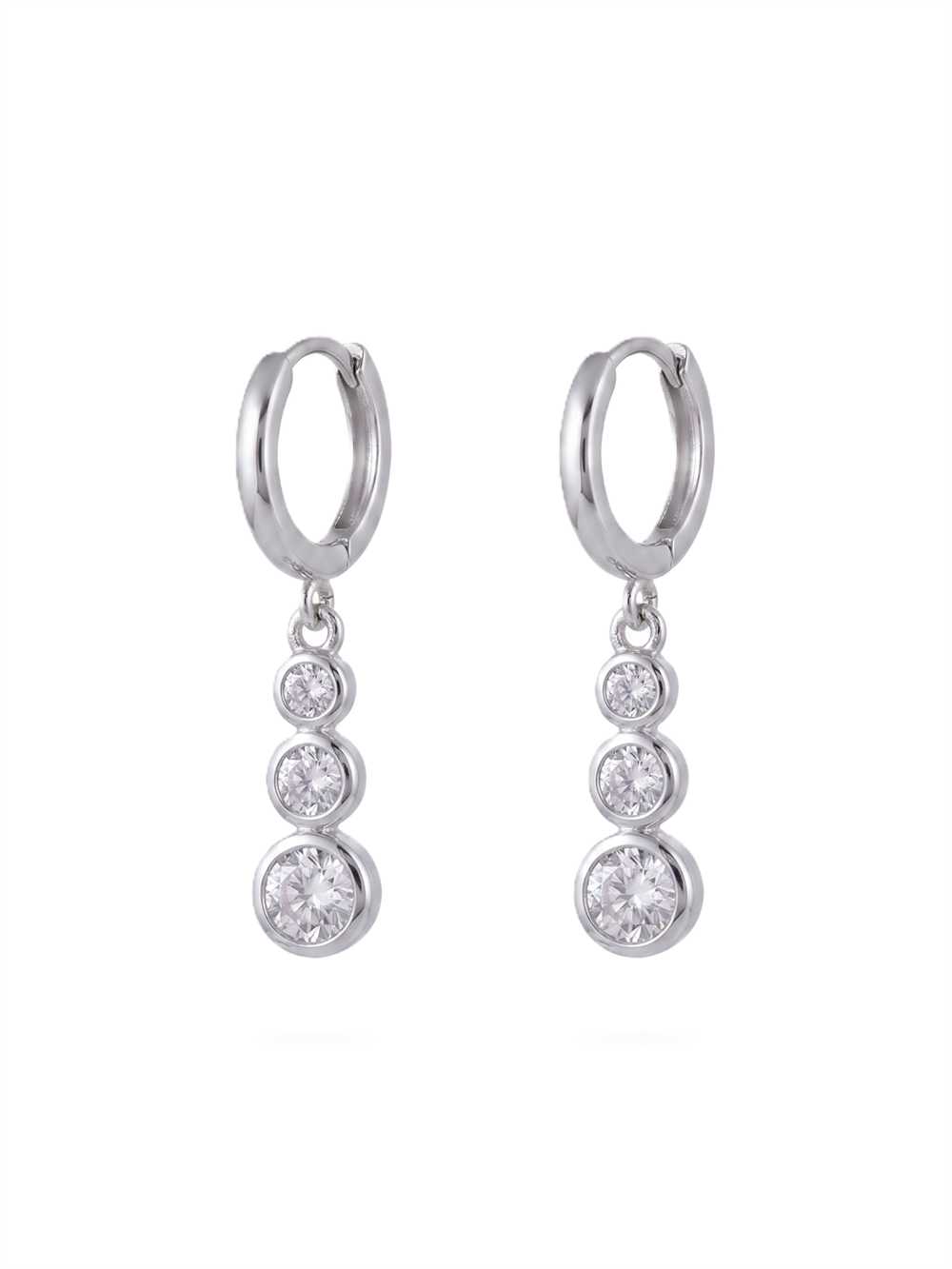 VIP İkili Küpe SILVER