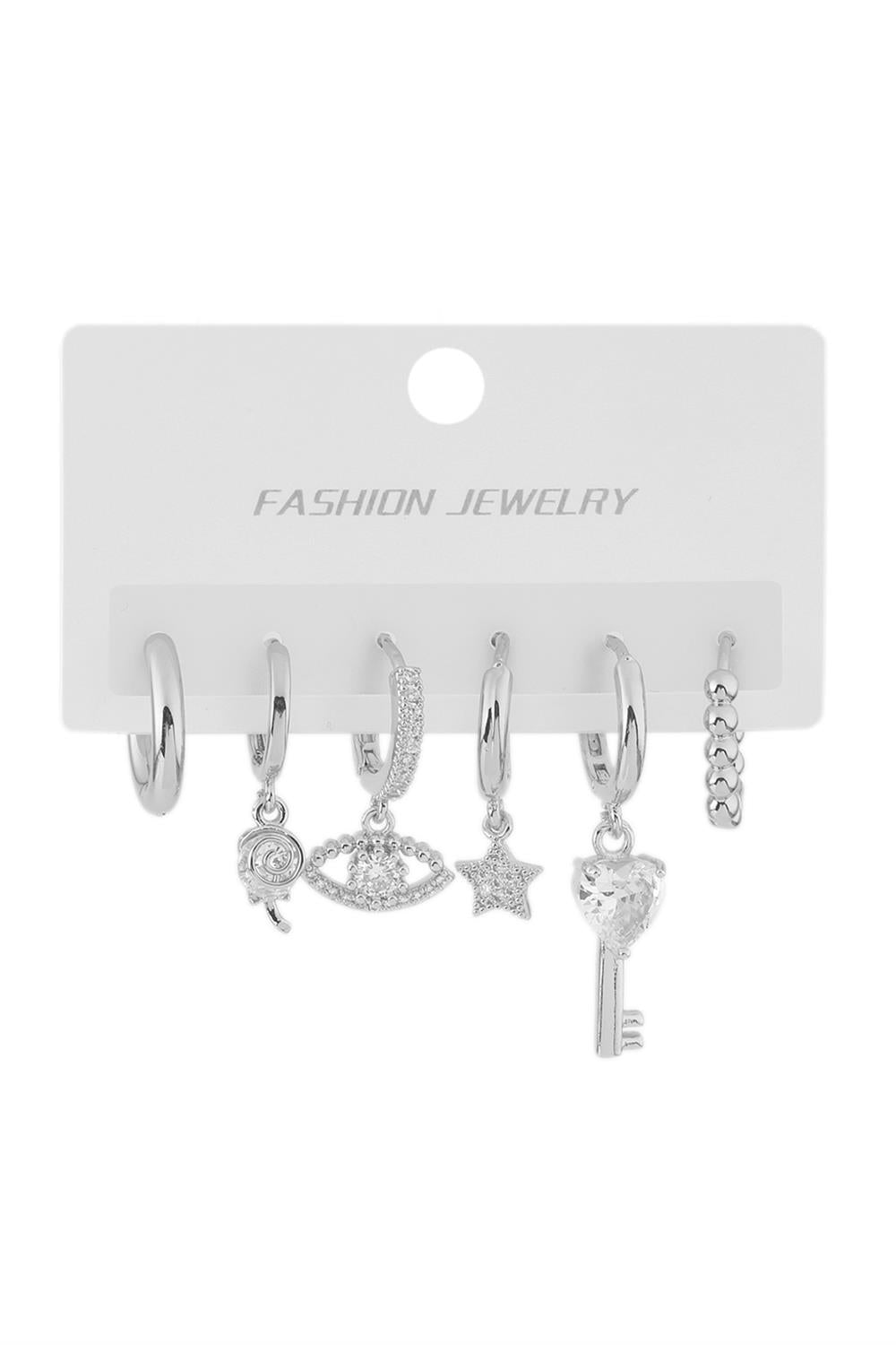 VIP Altılı Küpe SILVER
