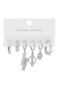 VIP Altılı Küpe SILVER