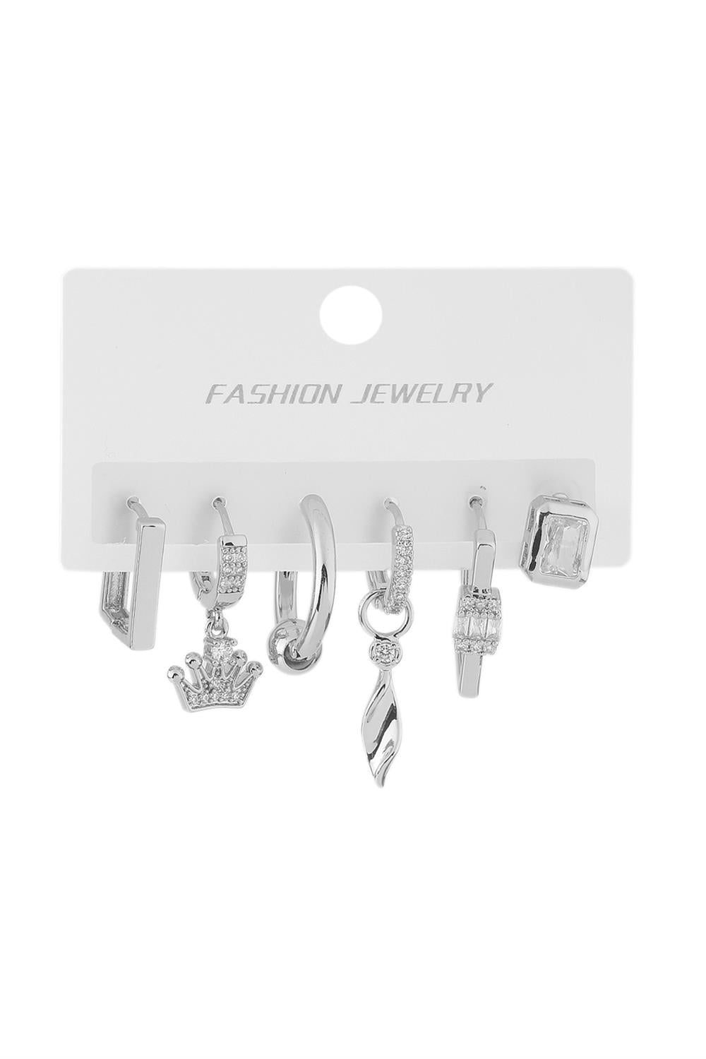 VIP Altılı Küpe SILVER