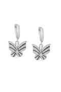 VIP Taşlı Küpe Silver