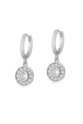 VIP Taşlı Küpe Silver
