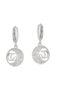 VIP Taşlı Küpe Silver