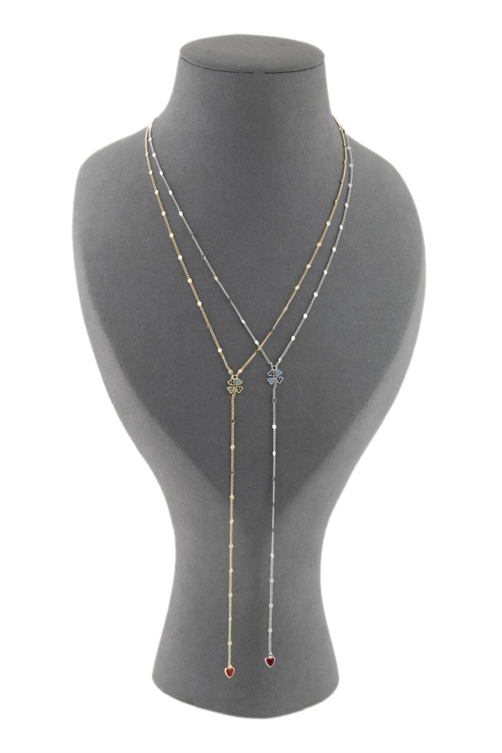 VIP Y Necklace Gold