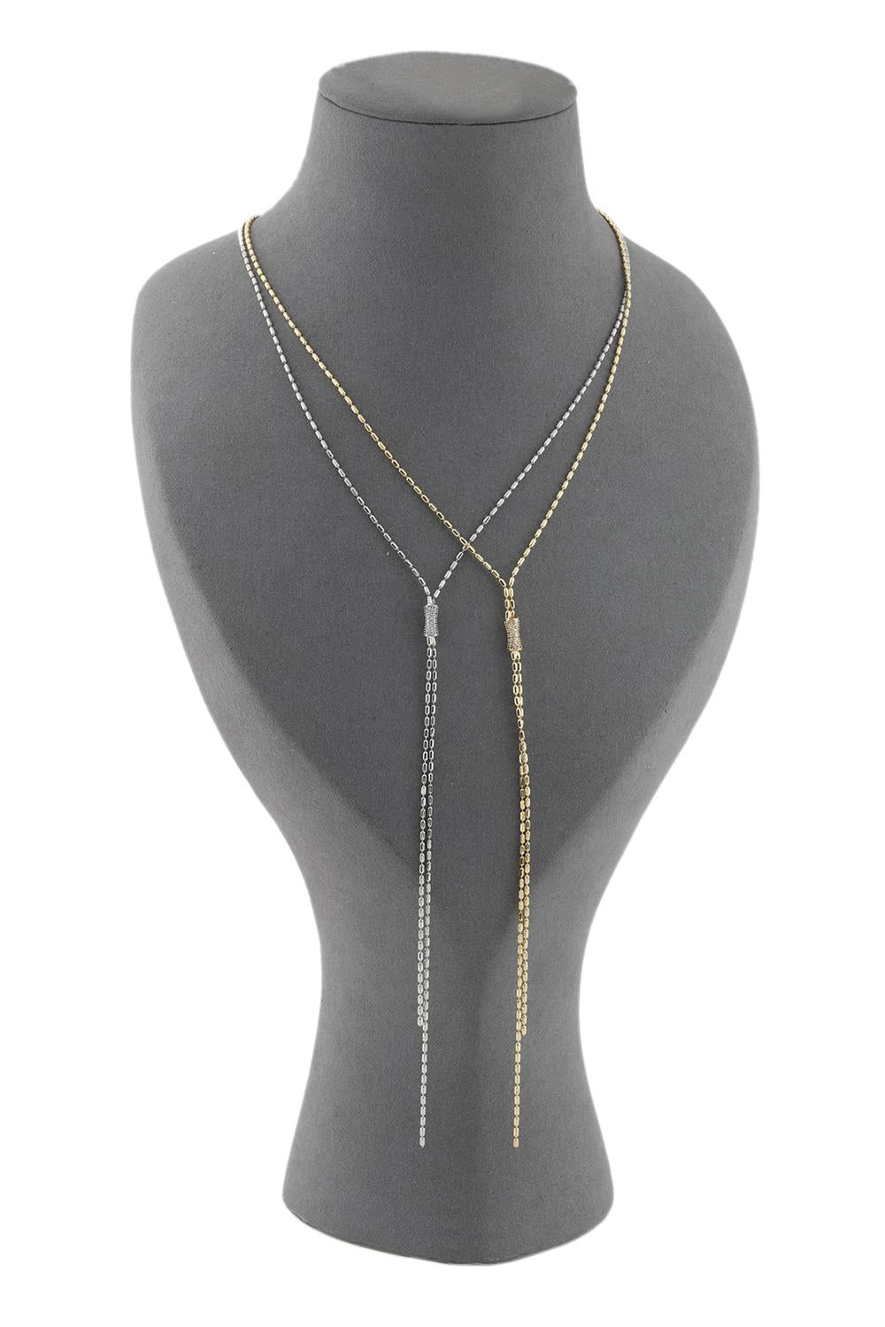 VIP Y Necklace Gold