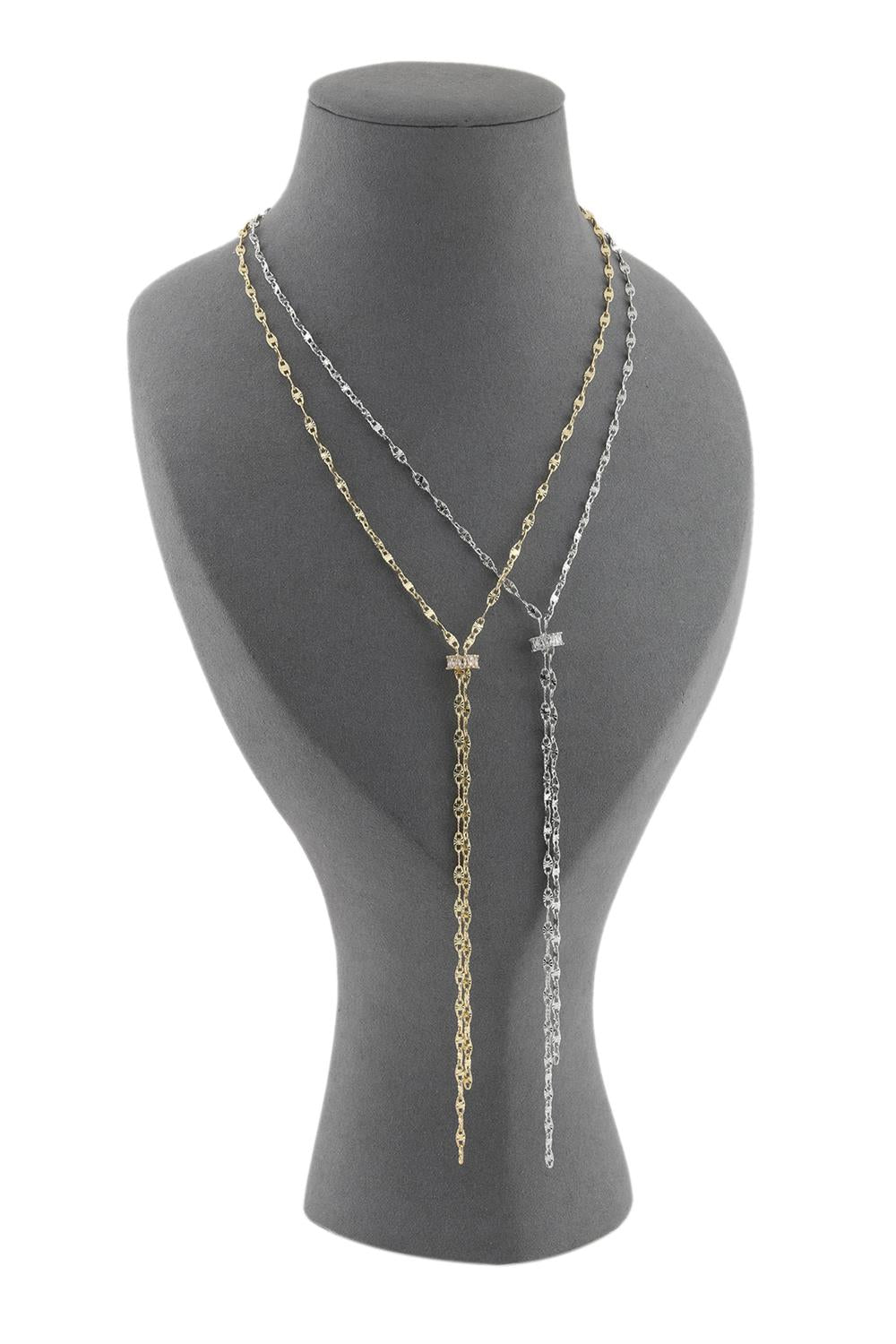 VIP Y Necklace Gold