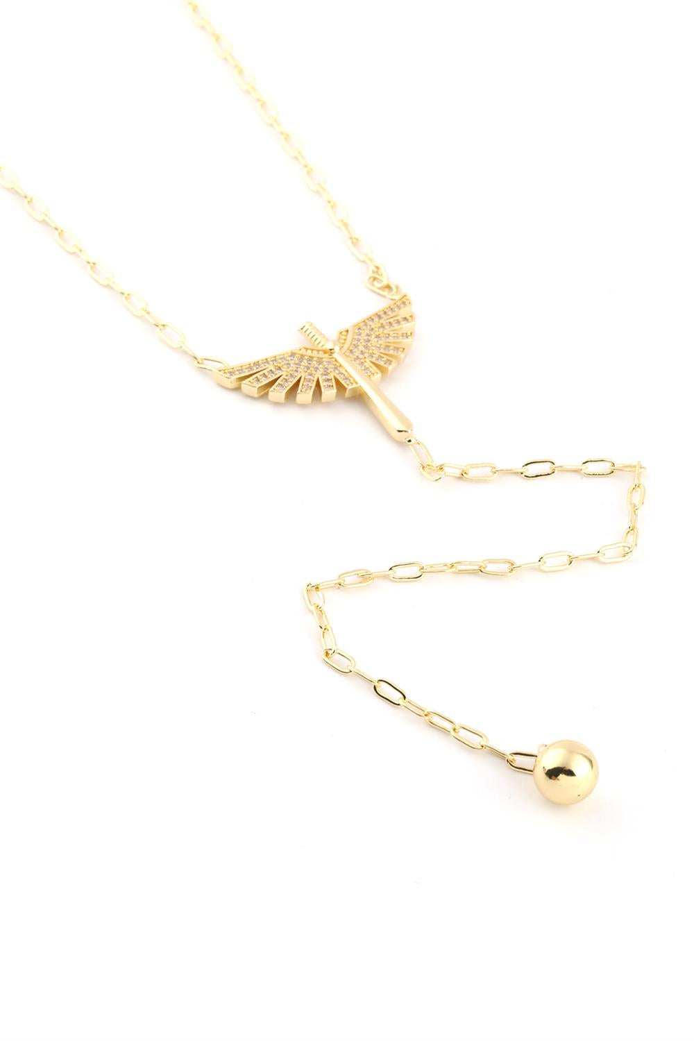 VIP 14K Y Necklace GOLD