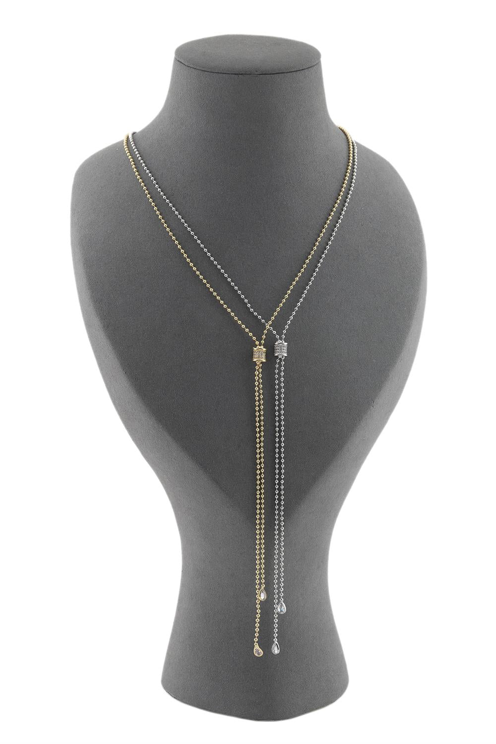 VIP Y Necklace Gold