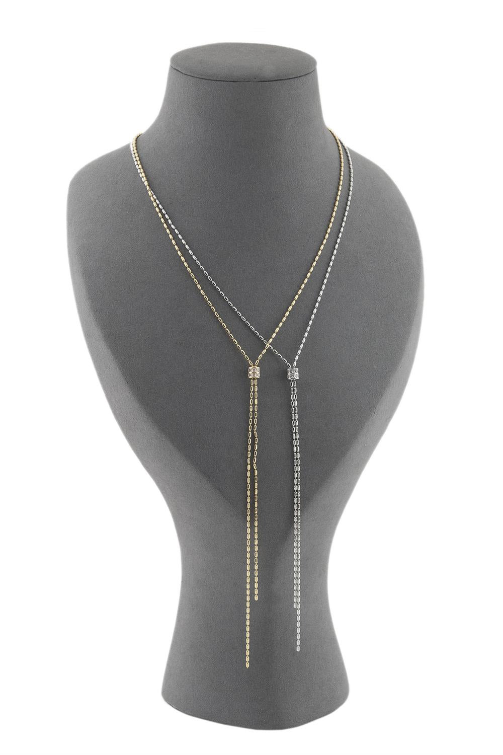 VIP Y Necklace Gold