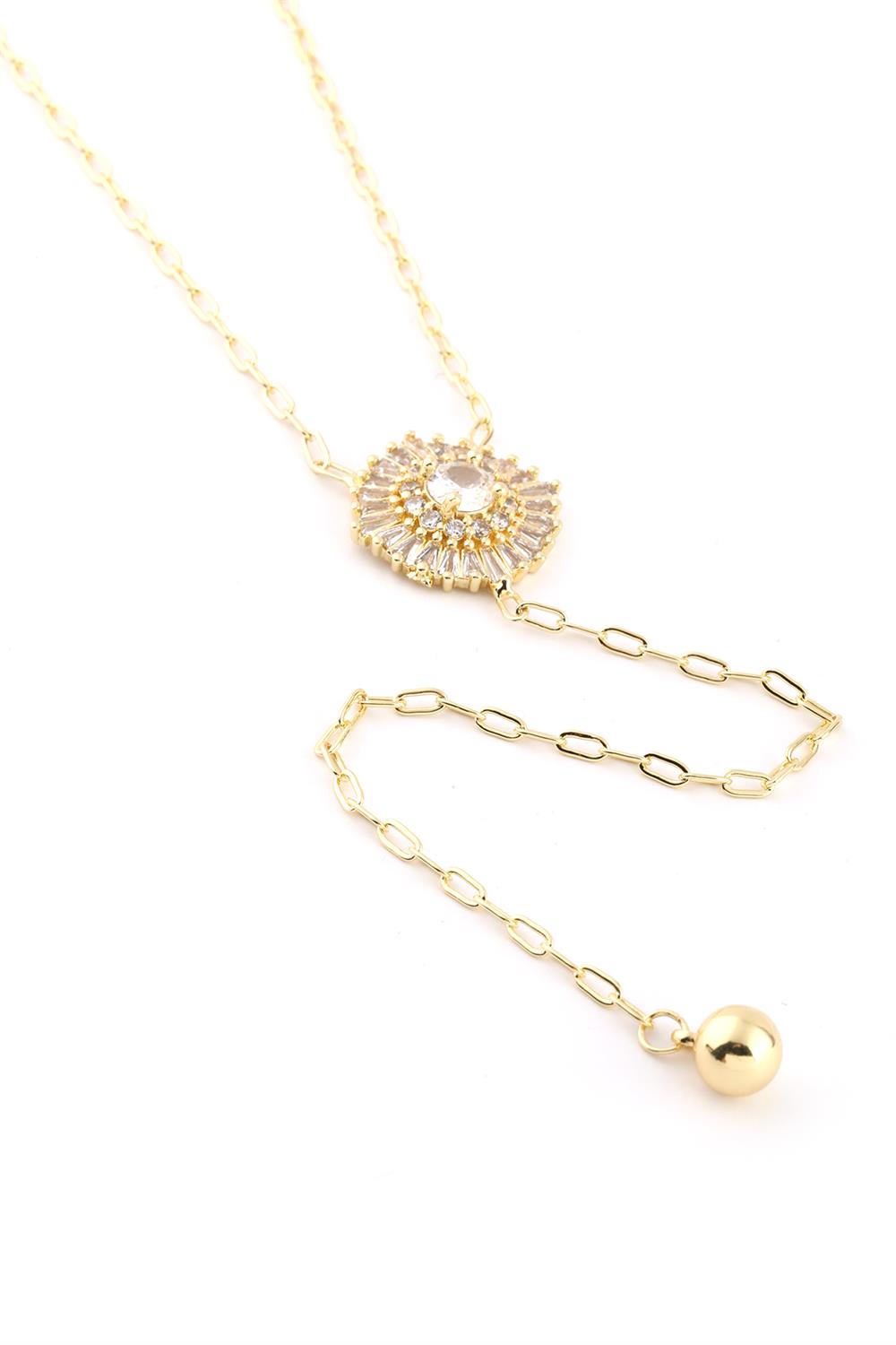 VIP 14K Y Necklace GOLD