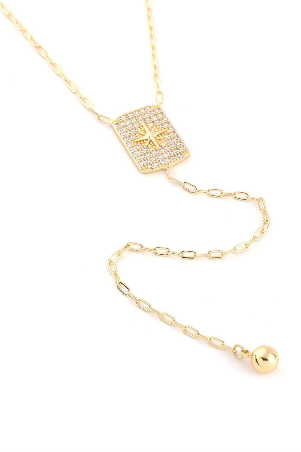 VIP 14K Y Necklace GOLD