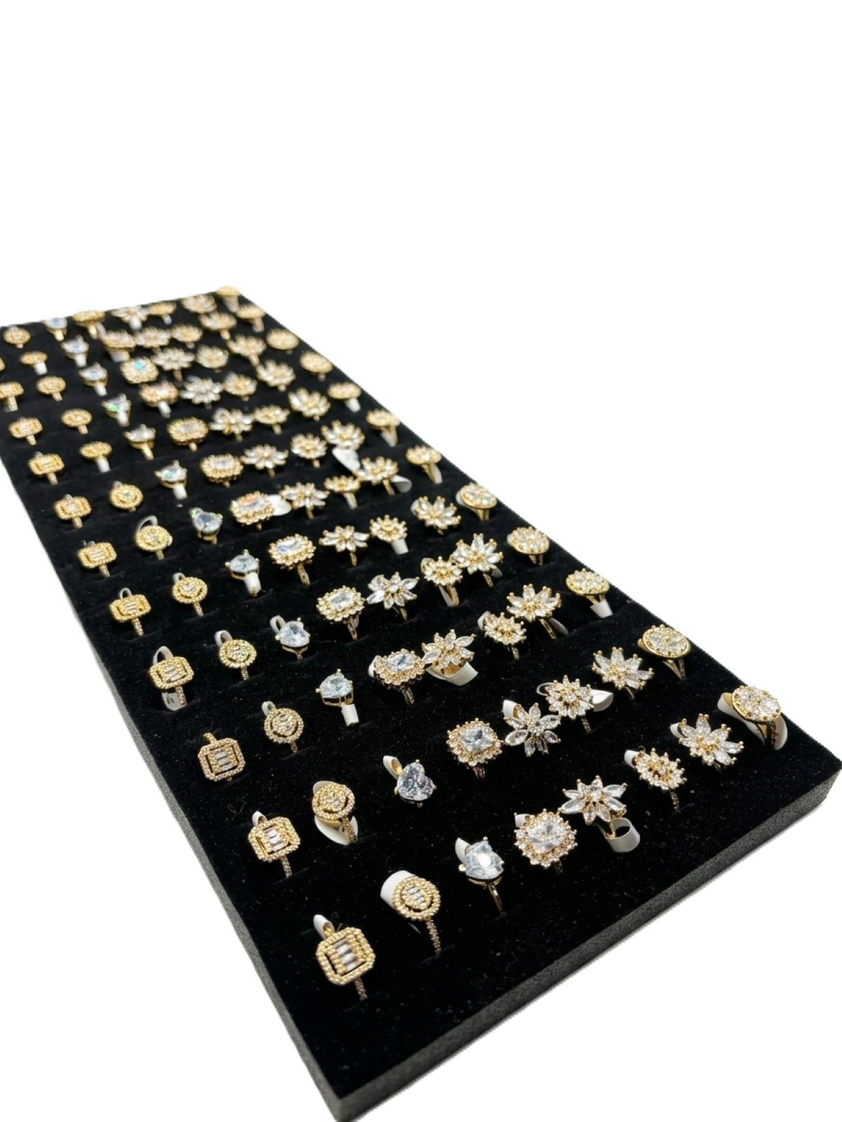 VIP Ring MIX 96 pcs GOLD