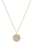 Zirkon Kolye GOLD 45 cm