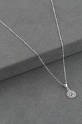 Zirkon Kolye SILVER 45 cm