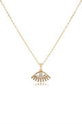 Zirkon Kolye GOLD 45cm