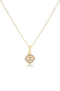 Zirkon Kolye GOLD 45cm