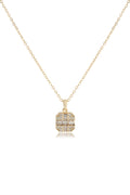 Zirkon Kolye GOLD 45cm