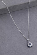 Zirkon Kolye SILVER 45 cm